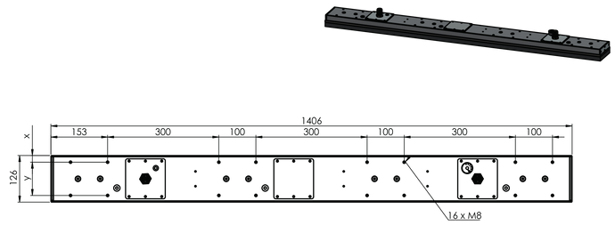 SMS 120 - 1400mm